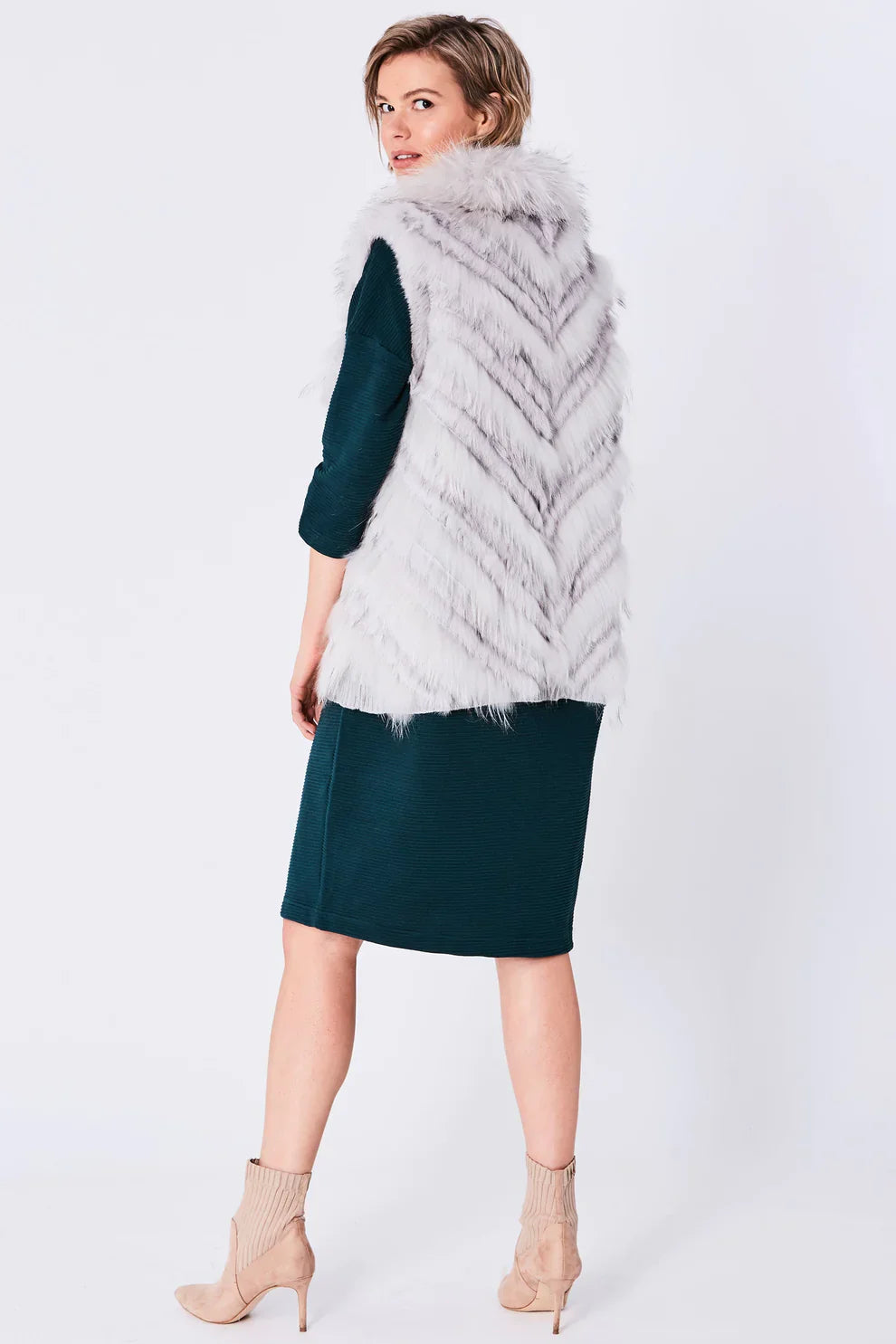 Grey Fox and Coney Fur Gilet